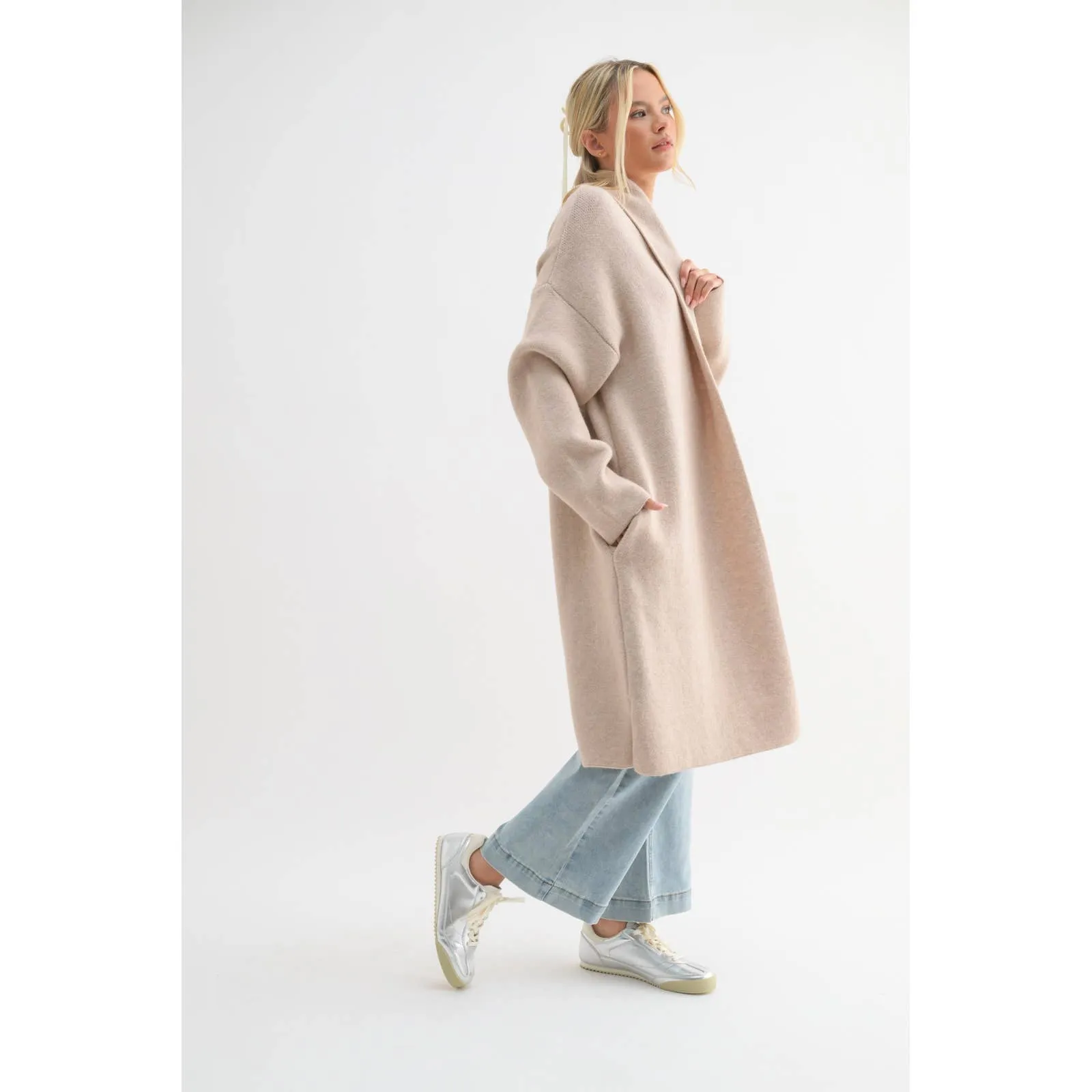 Wishlist Apparel - Melange Sweater Coat