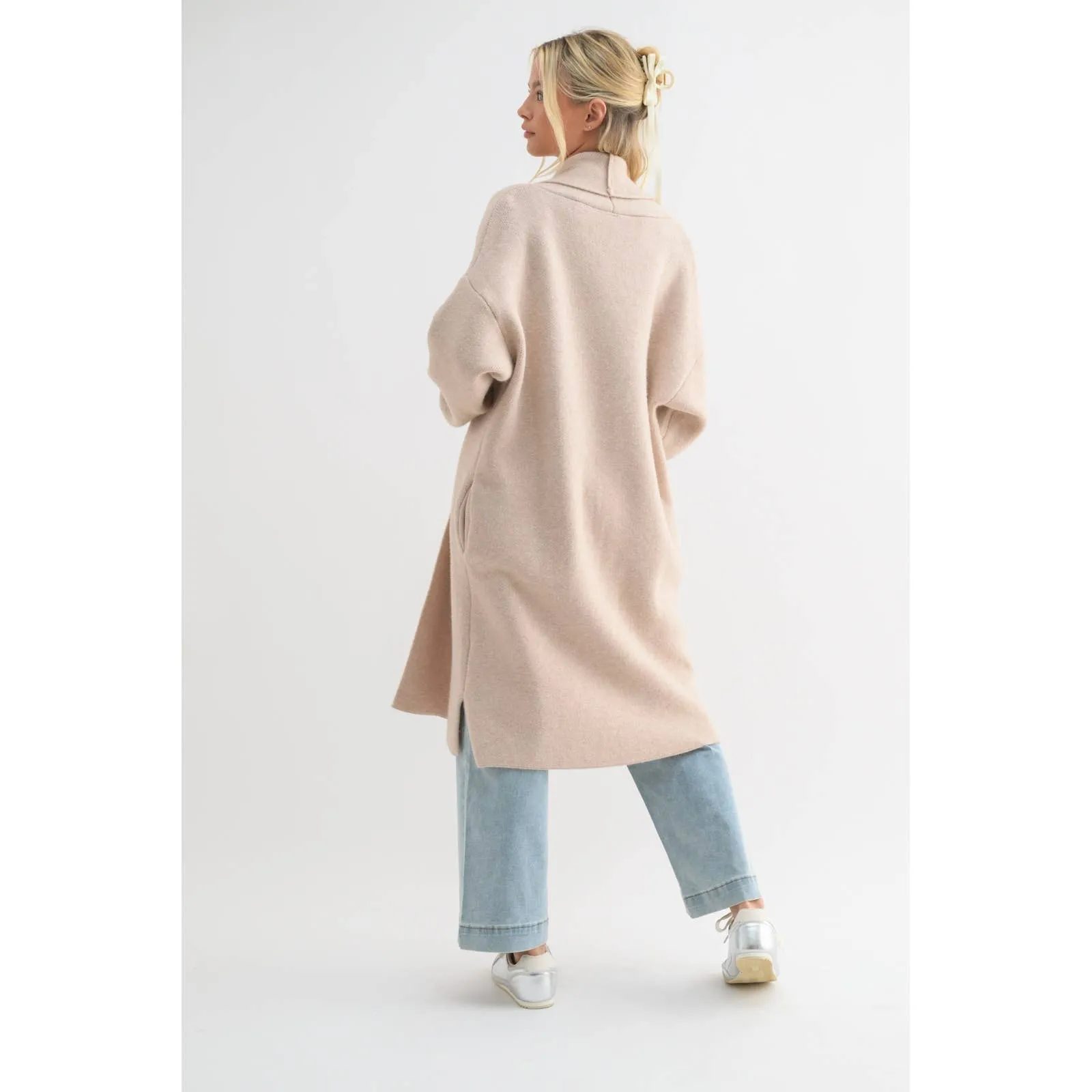 Wishlist Apparel - Melange Sweater Coat